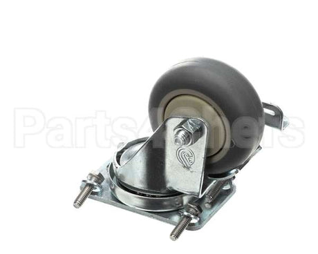 0569313BK Cres Cor Caster Kit, 3" Dia, Plate