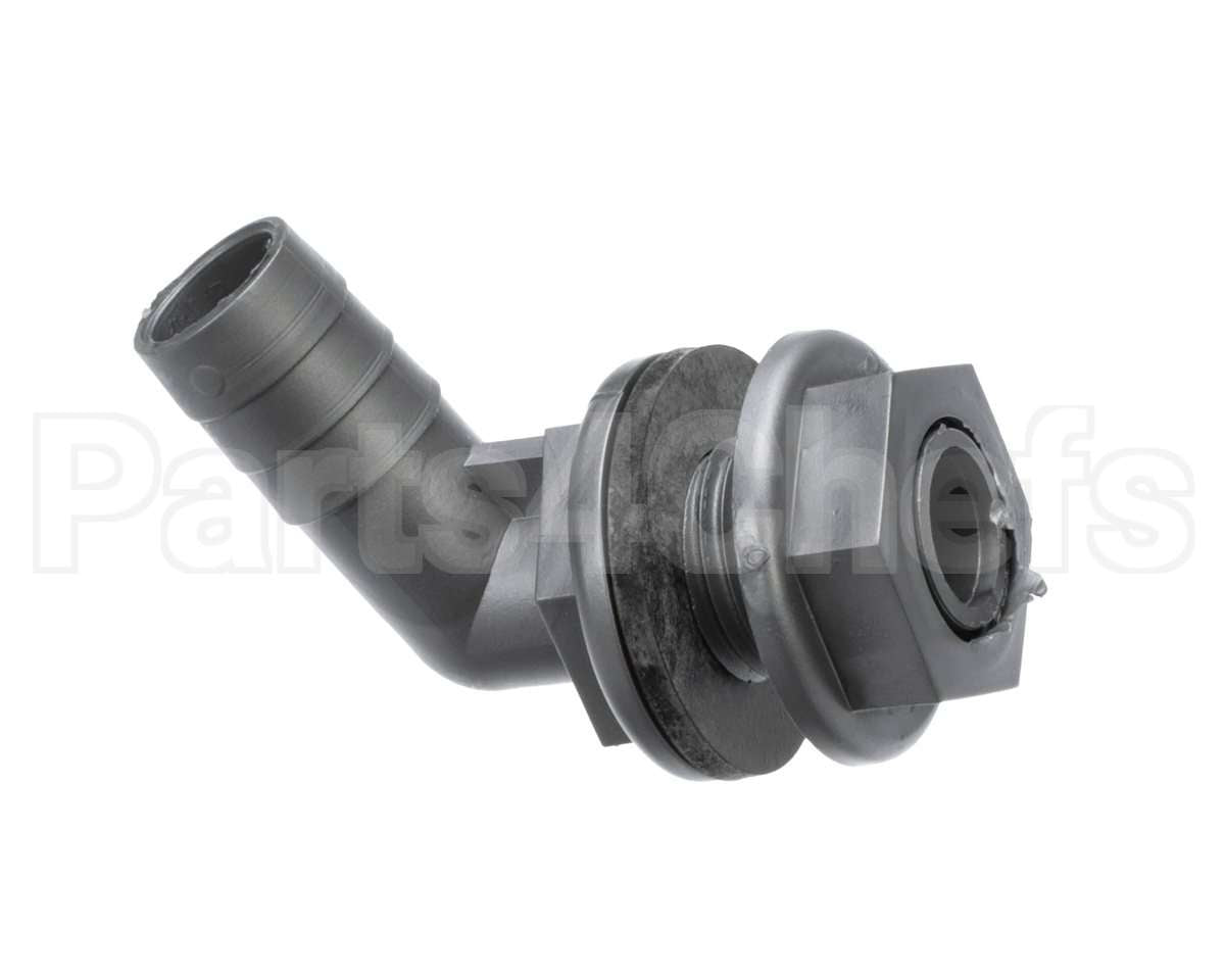 05700-004-30-86 Jackson Bulkhead To 12" Hose Barb Assembly