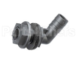 05700-004-30-86 Jackson Bulkhead To 12" Hose Barb Assembly