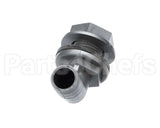 05700-004-30-86 Jackson Bulkhead To 12" Hose Barb Assembly