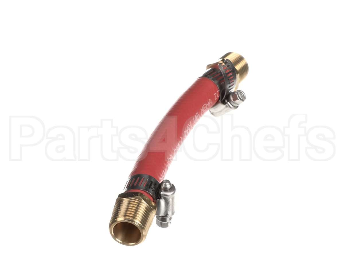 05700-005-00-14 Jackson A-Hose, 1/2" Red 5" Lg