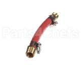 05700-005-00-14 Jackson A-Hose, 1/2" Red 5" Lg