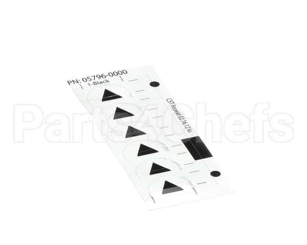05796.0000 Bunn Decal, Adjusting Screw