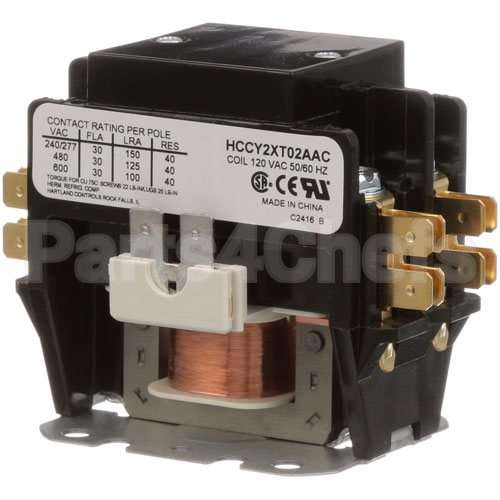 05945-109-05-69 Compatible Jackson Contactor 2P 30/40A 120V