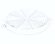 06001383 Glastender Fan Guard, Evaporator, Lexan