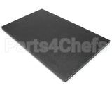 06001529 Glastender Door, Black Vinyl Clad, For Narrow Door