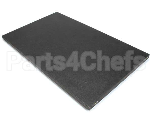 06001529 Glastender Door, Black Vinyl Clad, For Narrow Door