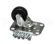 06001560 Glastender Caster, Swivel, 2-1/2 High