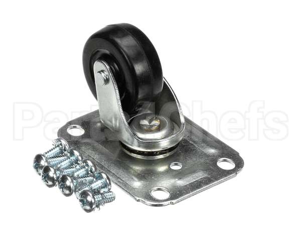 06001560 Glastender Caster, Swivel, 2-1/2 High