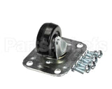 06001560 Glastender Caster, Swivel, 2-1/2 High