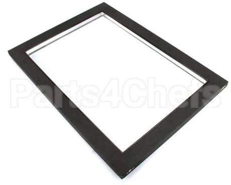 06001597 Glastender Door Glass Black Standard Cooler (Se