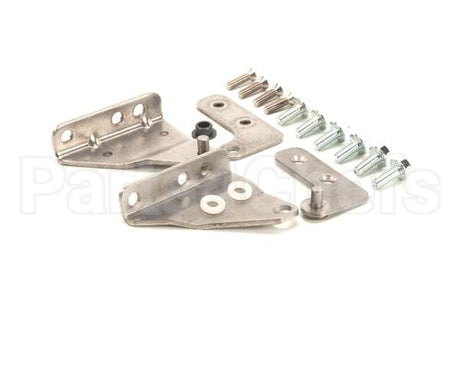 06006207 Glastender Hinge Set And Brackets, 180^ Swing, 2 Wa
