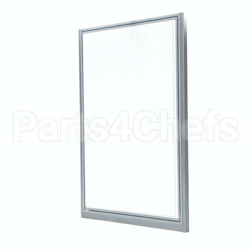 06006251 Glastender Door Assembly, Bar Profile, Unlaminated