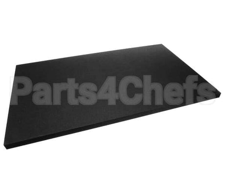 06006260 Glastender Door, Bp, Solid, 16 Opening, Black