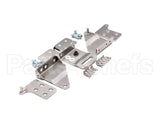 06006597 Glastender Hinge Set And Brackets For Wood Doors, 1