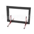 06010420 Compatible Glastender Door, Bp, Glass, Cooler 20 Opening, Black