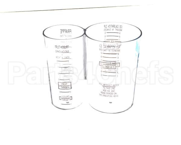 066273-UV Taylor Freezers Cup-Calibration C029 Ice/Mix