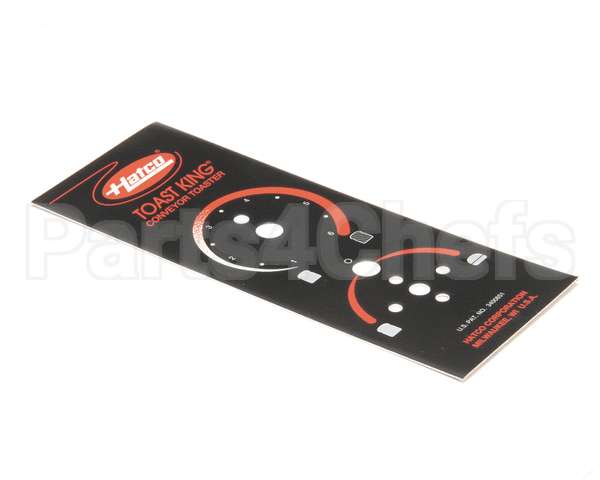 07.01.217.00 Hatco Control Plate,Tk,Toast & Buns