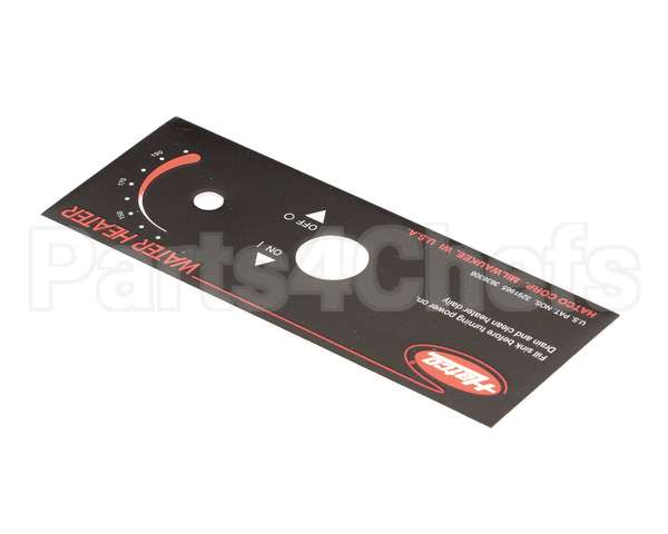 07.01.258.00 Hatco Control Plate,Fr Series