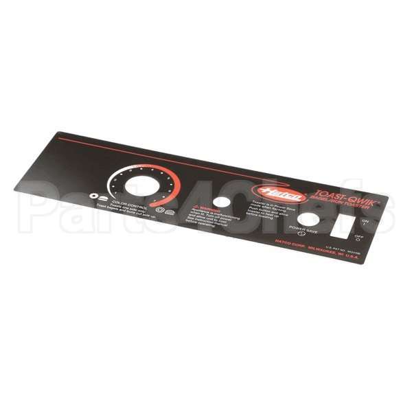 07.01.289.00 Compatible Hatco Controlplate, Tqbagel, Noheat