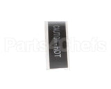 07.03.018.00 Hatco Caution Hot Label