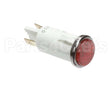 07000171 Glastender Light, Indicator, Red, 125V