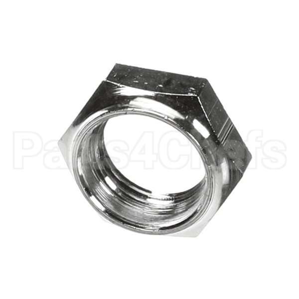 07034.0000 Compatible Bunn Nut, Hex Nkl/Crm .38Npt