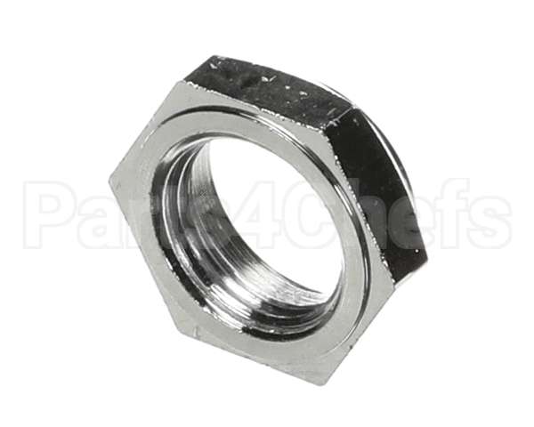 07034.0000 Bunn Nut, Hex Nkl/Crm .38Npt