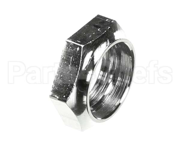 07034.0000 Bunn Nut, Hex Nkl/Crm .38Npt