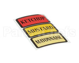 07131 Server Decal Set Condiment