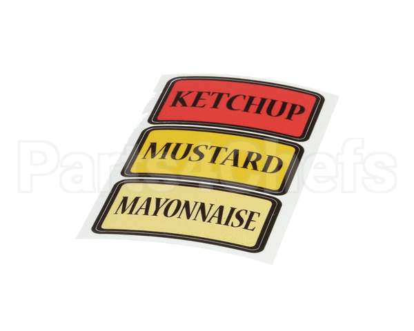 07131 Server Decal Set Condiment