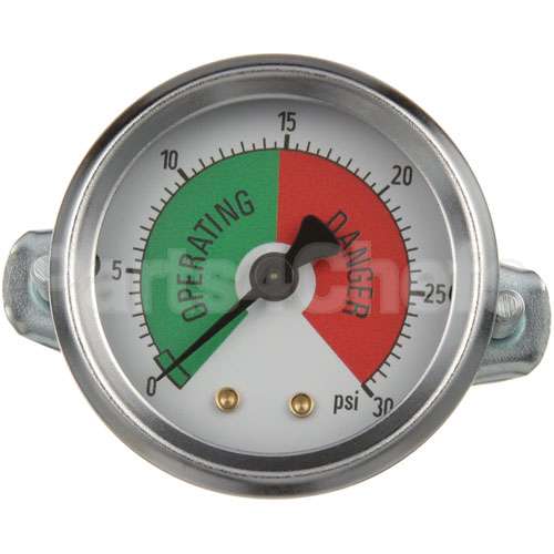 07168 Compatible Cleveland Gauge2, 0-30Psi, 1/8 Mpt