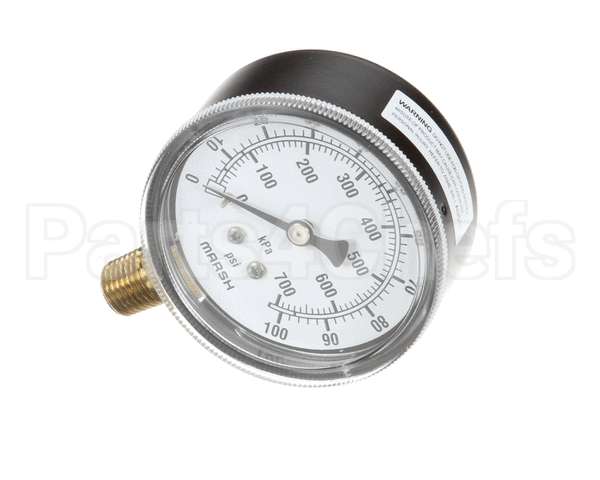 07169 Cleveland Gauge;Bot Mount;0-100Psi 2-1/2