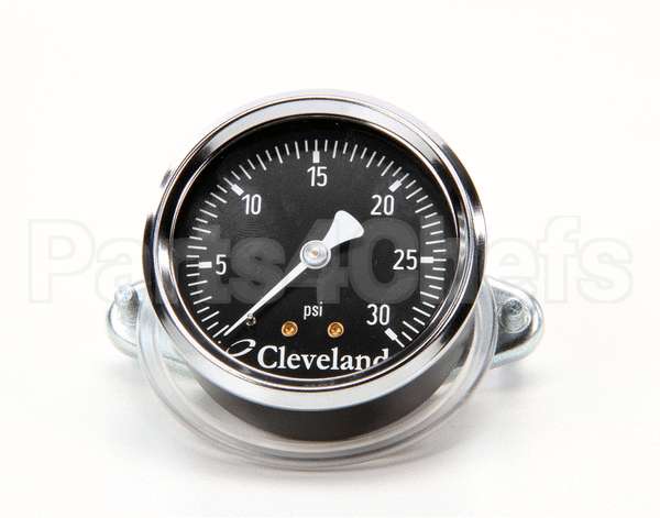 07173 Cleveland Gauge;Pres;Flush Mtd; 0-30 Psi