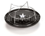 07177.0003 Bunn Funnel Cover Assembly,W/Basket-Blk