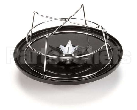 07177.0003 Bunn Funnel Cover Assembly,W/Basket-Blk