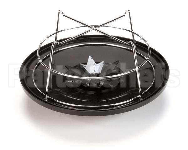 07177.0003 Bunn Funnel Cover Assembly,W/Basket-Blk