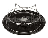 07177.0053 Bunn Funnel Cover Assy W/Basket-Blk