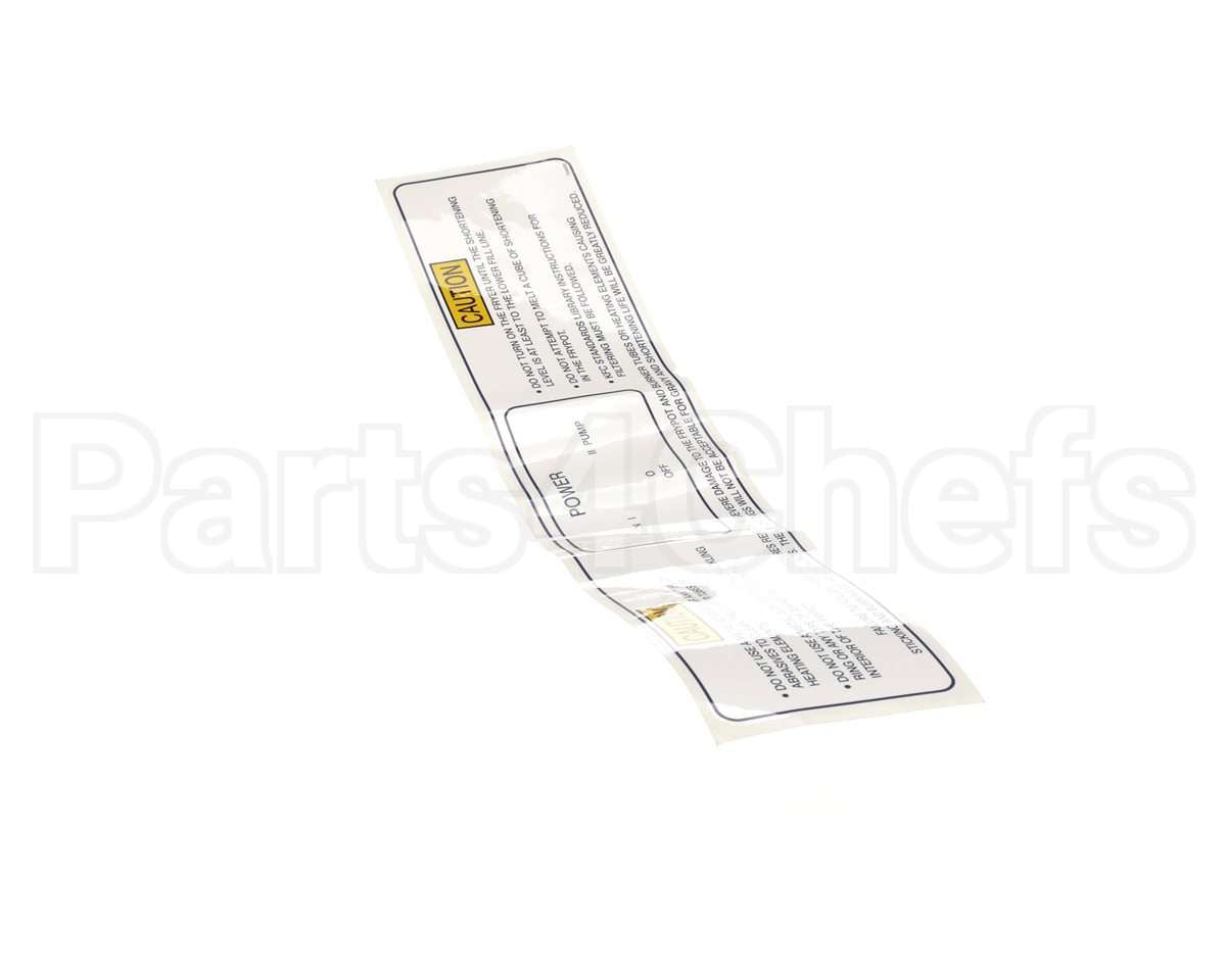 075690 Henny Penny Label-Powerpumpmelt