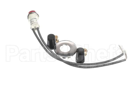 0766006 Cres Cor Pilot Light Assy, 120V, Red