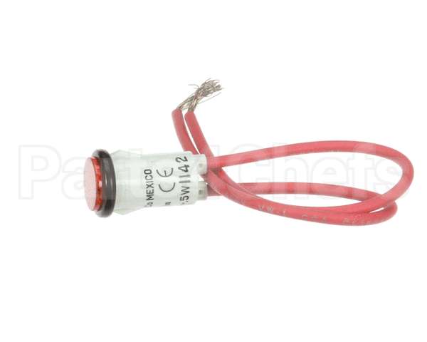 0766095 Cres Cor Pilot Light, 240V, Amber