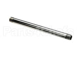 078X T&S Brass Riser, 3/8 Npt X 8 Long (Chrome Plated)