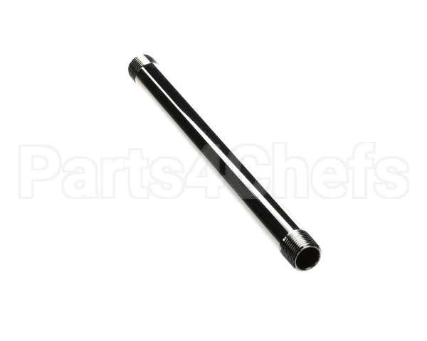 078X T&S Brass Riser, 3/8 Npt X 8 Long (Chrome Plated)