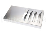 07A32-125D-05 Beverage Air Grille- Front .028 430Ss Wtfcs