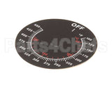 08-5839 Market Forge Label Dial Temp