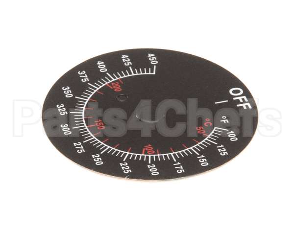 08-5839 Market Forge Label Dial Temp