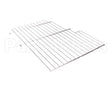 08000082 Glastender Rack, Chrome Divider, For Slide Top Cool