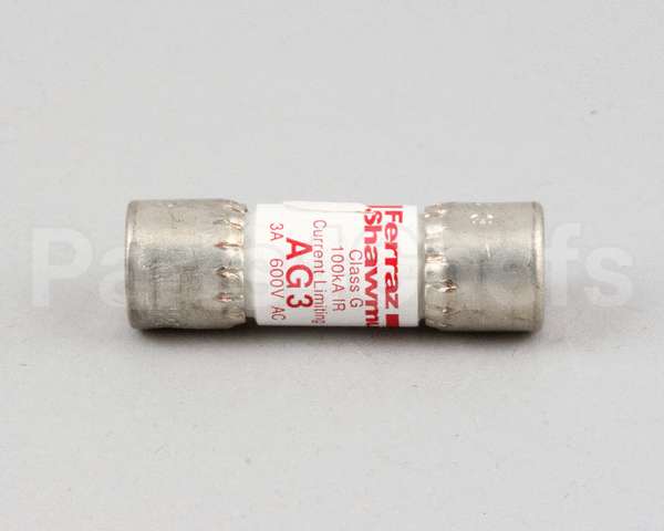 0807058 Cres Cor Fuse 3A 13/32 X 1-5/16 (For Repl. Only)