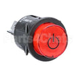 0808 125 Compatible 0808125 Crescor Switchkit, Push-Button, Lighted