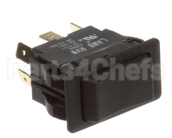 0808126 Cres Cor Switch, Power Dpdt, Water Resistant